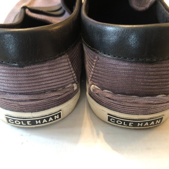 Cole Haan Grand Os Pinch men\'s gray canvas loafers size: 10 1/2M main image 12